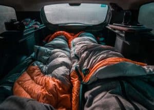 Sleep in a car without alarms activating
