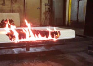 Can a Mattress Be Burned