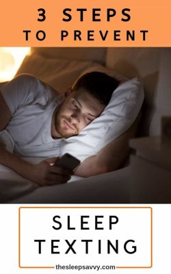 Sleep Texting - 3 Steps to Prevent New Sleeping Disorder