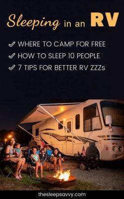 Sleeping in an RV_ Where to Camp for FREE, How to Sleep 10 people & 7 Tips For Better RV ZZZs